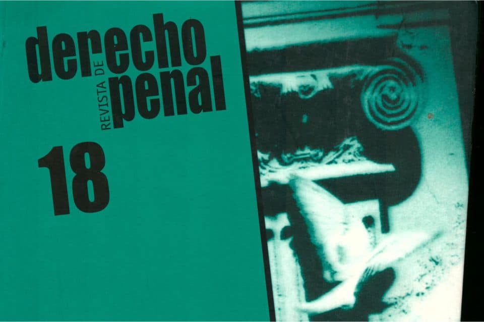 Revista de Derecho Penal Nº 18